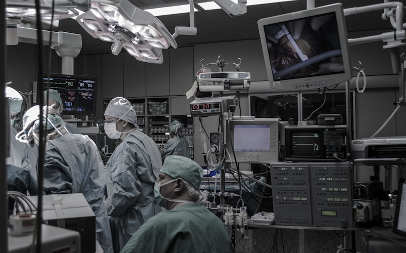 Key worker in high-vis vest on British street in professional work environment